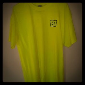 Neon Yellow LSD Acid Hit / Trip Drug Shirt XL NEW